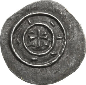 reverse: Hungary.  Bela II (1131-1141).. AR Denar