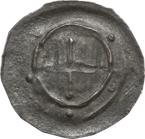 reverse: Hungary.  Emeric (1196-1204).. AR Denar, Split mint