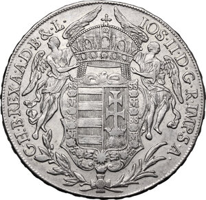 obverse: Hungary.  Joseph II (1765-1790).. AR Taler 1782 B, Kremnitz mint