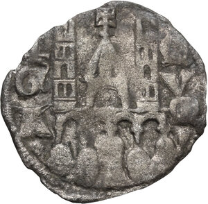 reverse: Italy..  Comune a nome di Federico II di Svevia Imperatore (Sec. XIII-XIV).. BI Denaro, Bergamo mint