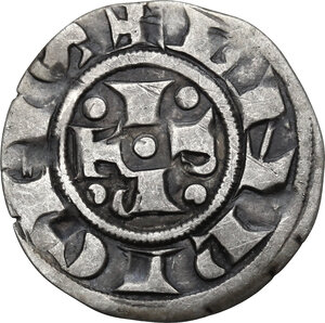 obverse: Italy .  Repubblica, a nome di Enrico VI Imperatore (1191-1337).. Bolognino grosso, Bologna mint
