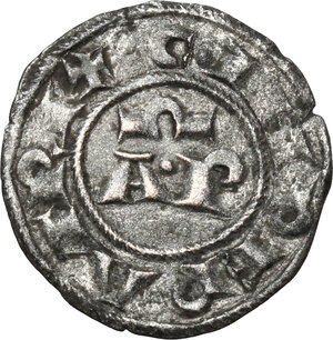 reverse: Italy .  Enrico VI (1191-1196). BI Denaro, Brindisi mint