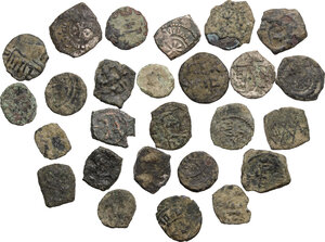 obverse: Italy..  Guglielmo I (1154-1166). Lot of 26 BI Kharruba, Palermo mint
