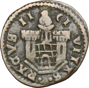 reverse: Italy .  Republic (1358-1808).. AE Follaro VI type, Ragusa mint, ca. 1449-1554