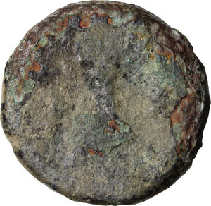 reverse: Etruria, uncertain mint. AE Uncia, 3rd century BC