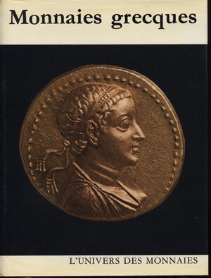 obverse: JENKINS G. K. -  Monnaies grecques. Fribourg, 1972.  Pp. 326, tavv. e ill. nel testo a colori e b\n. ril. ed. buono stato.
