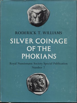 obverse: RODERICK T. W. -  Silver coinage of the Phokians.  London, 1972.  Pp. 137,  tavv. 16. Ril. ed. buono stato, importante lavoro.