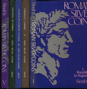 obverse: SEABY  H. A. -  Roman silver coins.  Vol. 5 opera completa. London, 1968 – 1987. Ill. nel testo. ril. ed. buono stato.