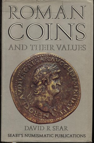 obverse: SEAR D. R. -  Roman coins and their values.  London, 1970.  Pp. 376,  tavv. 12 + 1 + ill. nel testo. ril. ed. buono stato.