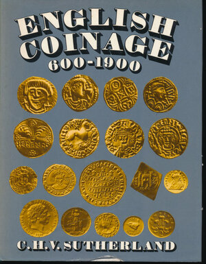 obverse: Sutherland C.H.V. - English coinage 600-1900. London, 1973, pp. 232 con numerosi cenni storici e tavole in b/n. Copertina rigida in tela con sovracoperta.