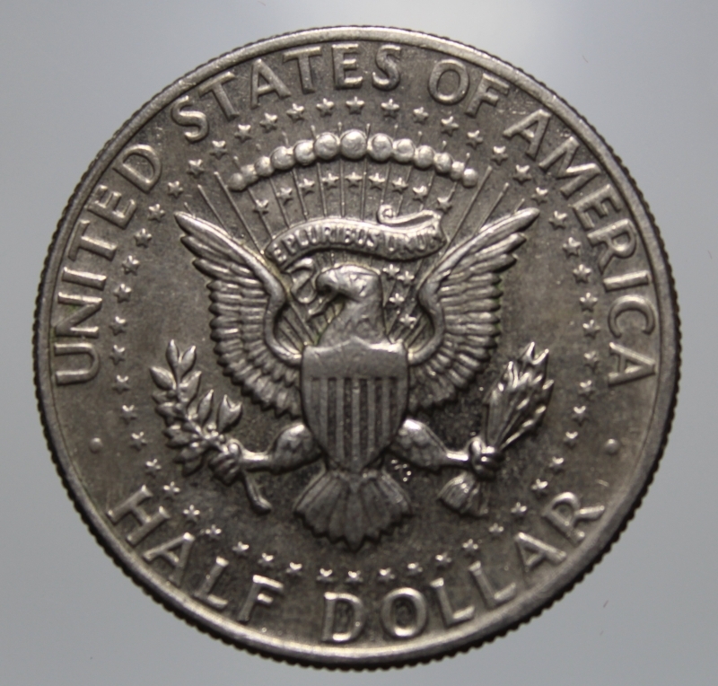 obverse: USA-HALF DOLLAR 1971 KENNEDY-COPPERNICKEL-SPL