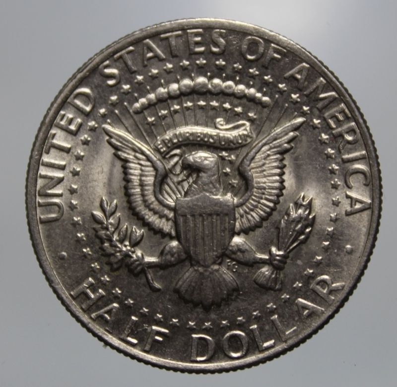 obverse: USA-HALF DOLLAR 1974 KENNEDY-COPPERNICKEL-QFDC