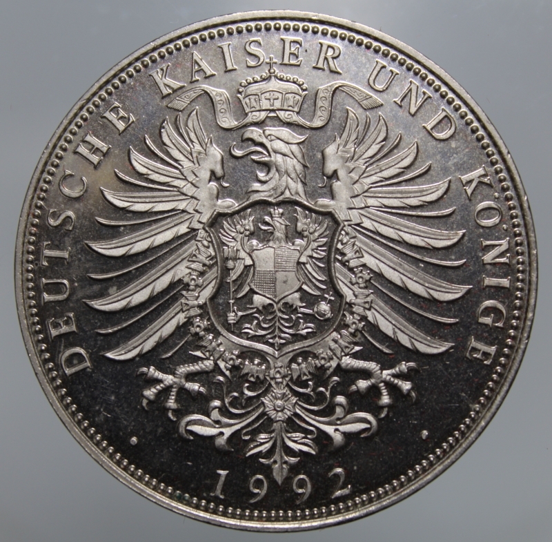 obverse: MEDAGLIA-GERMANIA FRIEDRICH II DER GROSSE VON PRUSSEN 1712\1786-AG-40 MM-20 GR-PROOF