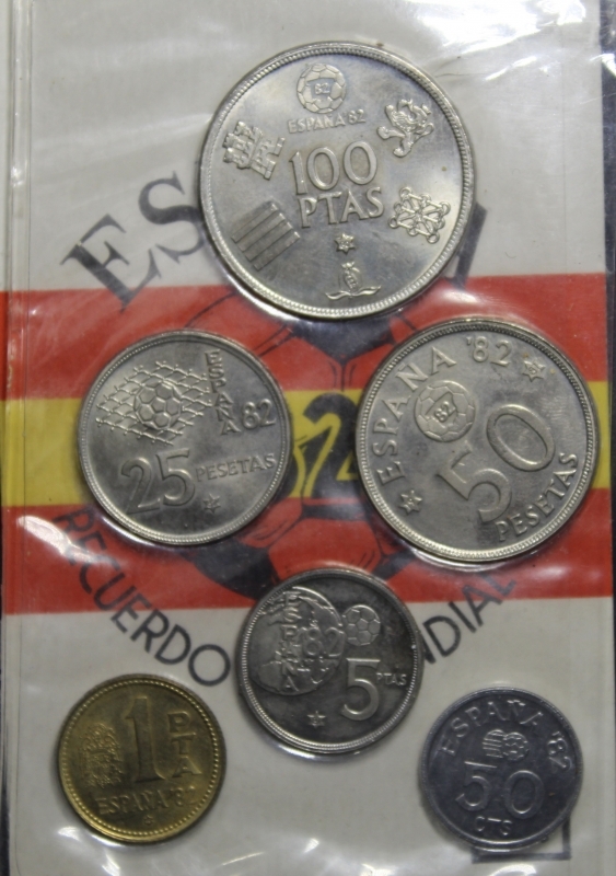 reverse: SPAGNA-COIN SET 6 VALORI-FDC