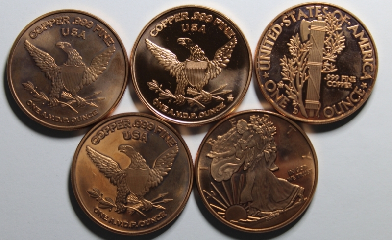 obverse: SET 6 ONCE IN RAME 999 USA - PROOF