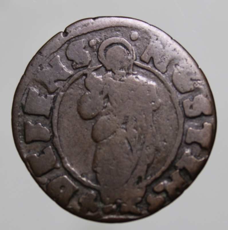 obverse: VENEZIA GIOVANNI CORNER I-(1625-1629)-SOLDO 12 BAGATTINI-COME DA FOTO