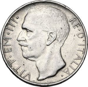 obverse: Vittorio Emanuele III (1900-1943). 10 lire 1930