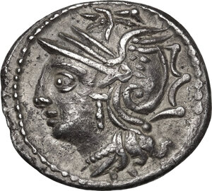 obverse: L. Appuleius Saturninus. AR Denarius, 104 BC
