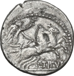 reverse: L. Titurius L. f. Sabinus.AR Denarius, 89 BC