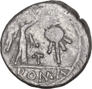 reverse: Anonymous.AR Quinarius, 81 BC