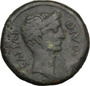 reverse: Octavian. Bronze, 38 BC, Italy