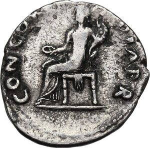 reverse: Vitellius (69 AD).AR Denarius, Rome mint