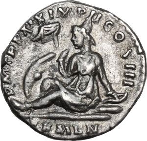 reverse: Marcus Aurelius (161-180).AR Denarius, 164-165 AD