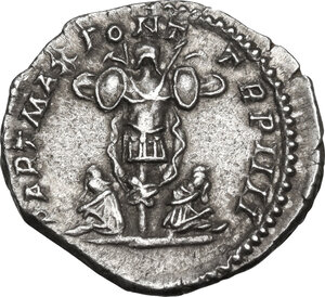 reverse: Caracalla (198-217). AR Denarius, 201 AD
