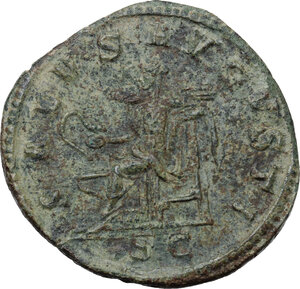 reverse: Maximinus I (235-238).AE Sestertius, Rome mint. 236-238 AD