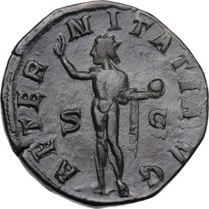 reverse: Gordian III (238-244 ).AE Sestertius, Rome mint