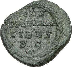 reverse: Trebonianus Gallus (251-253).AE Sestertius. Special emission, August-October 251 AD
