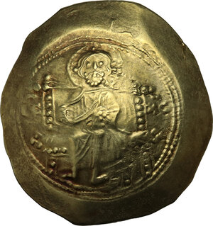 obverse: Michael VII Ducas (1071-1078).EL Histamenon Nomisma, Constantinople mint