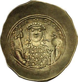 reverse: Michael VII Ducas (1071-1078).EL Histamenon Nomisma, Constantinople mint