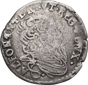 obverse: Ferrara. Alfonso II d Este (1559-1597). Giorgino o grosso 1597