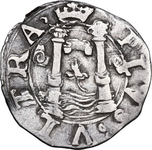 reverse: L Aquila. Carlo V d Asburgo (1516-1556).Cinquina
