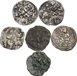 reverse: Lucca. Interessante insieme di sei (6) monete da classificare