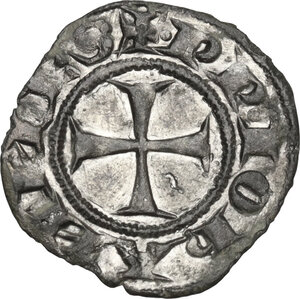 obverse: Macerata. Giovanni XXII (1316-1334), Jacme Duese da Cahors. Denaro