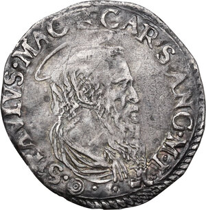 reverse: Macerata. Paolo III (1534-1549), Alessandro Farnese.Grosso