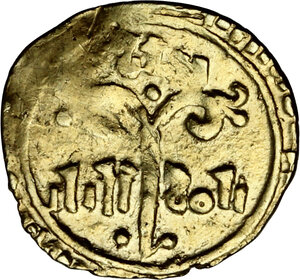 obverse: Messina. Ruggero II (1105-1154).Tarì