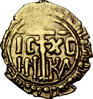 reverse: Messina o Palermo. Guglielmo I (1154-1166).Tarì
