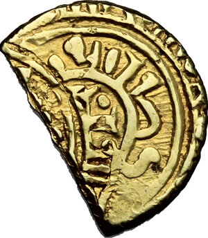 obverse: Messina. Federico II di Svevia (1197-1250).Multiplo di tarì, tagliato in antico