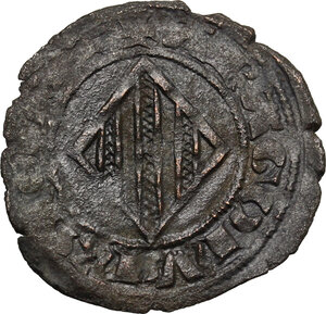 obverse: Messina. Pietro e Costanza (1282-1285). Doppio denaro