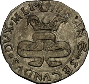 obverse: Milano. Francesco II Sforza (1522-1525). Grosso da 3 soldi