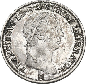 obverse: Milano. Francesco I d Asburgo Lorena (1835-1848). Quarto di lira 1823