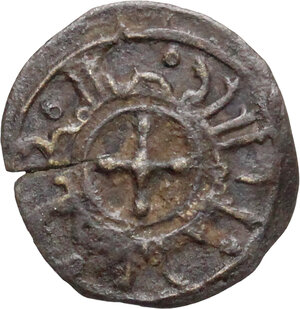 reverse: Palermo. Guglielmo II (1166-1189). Quarto di Tercenario, c. 1180-1185