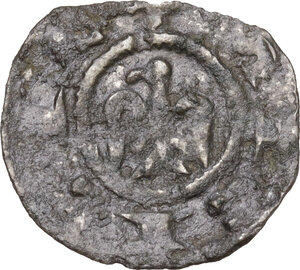 reverse: Palermo. Federico II di Svevia (1197-1250). Denaro c. 1198-1209