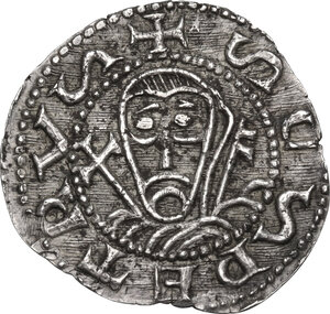 reverse: Roma. Ottaviano (Senatore 954-5). Denaro