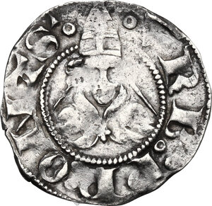 reverse: Roma. Urbano V (1362-1370), Guglielmo de Grimoard. Bolognino