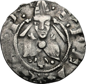 reverse: Roma. Anonime, attribuite a Gregorio XI (1370-1378), Pierre Roger de Beaufort. Bolognino