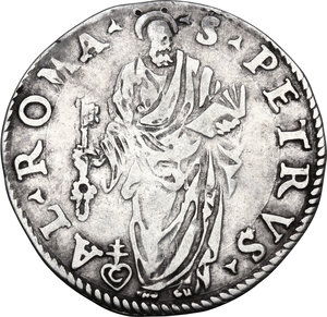 reverse: Roma. Giulio III (1550-1555), Giovanni Maria de  Ciocchi del Monte.Giulio A. IV